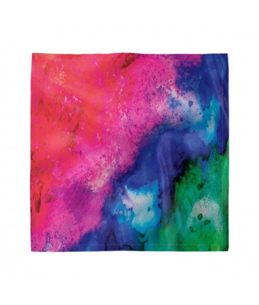 Tie Dye Set of 4 Napkins  12