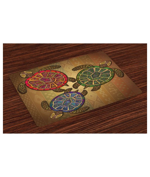 Turtle Place Mats  Set of 4