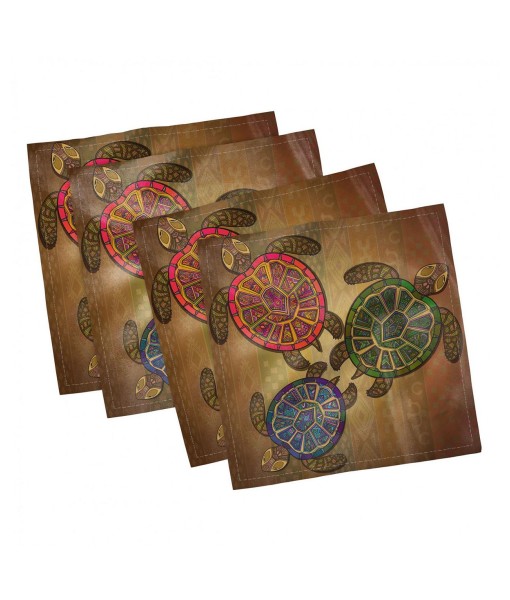 Turtle Set of 4 Napkins  18