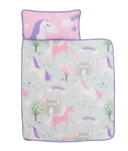 Unicorn Nap Mat with Pillow and Blanket
