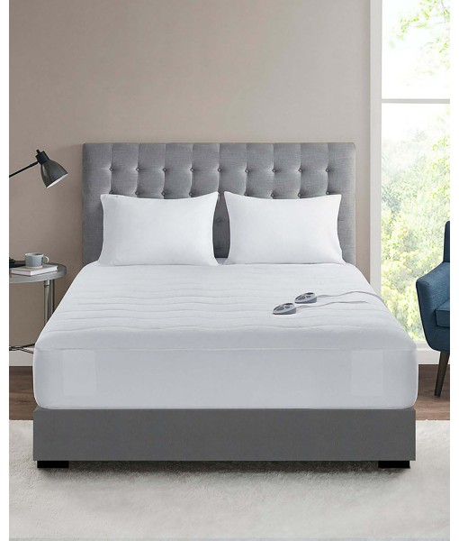 Plush Heated Mattress Pad  Twin