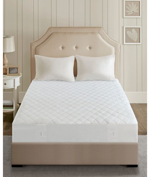 Luxe Quilted Electric Mattress Pad  Twin