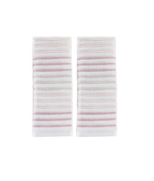 Tie Dye Stripe 2 Piece Hand Towel Set