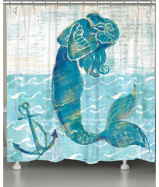 Mermaid of the Seven Seas Shower Curtain