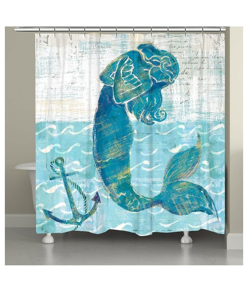 Mermaid of the Seven Seas Shower Curtain