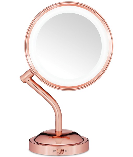 Reflection Rose Gold Light Mirror